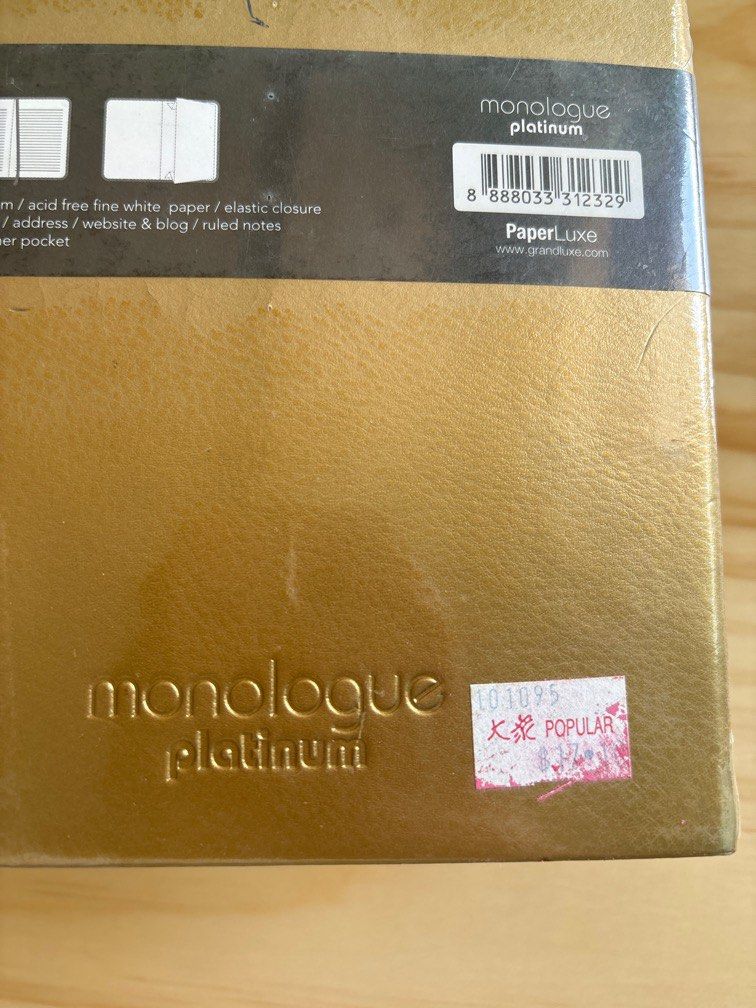 Notebook (Category: Stationery & School Supplies) located in Singapore. Submitted by monococo (Listing ID 1388757981, Image 4). Description: Brand new netbook in chrome copper monologue brand new Beautiful notebook to take notes and do work Plastic wrapping is still over the book Bought it for $17 but it’s now about $20 selling half the price here .