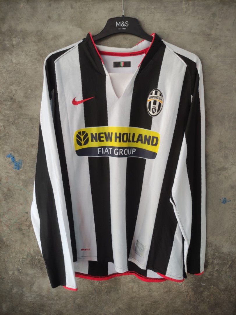 Juventus Jersey Bola Retro Original Jersey Bola Juventus Home 2007