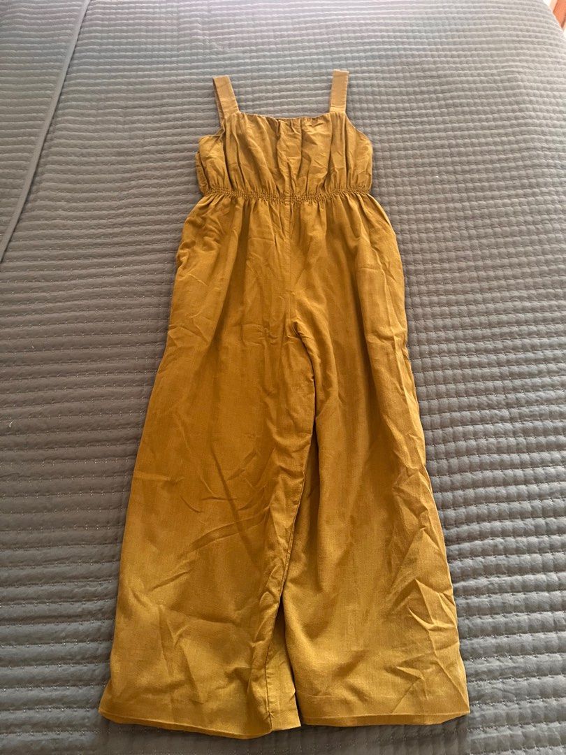 Our second nature Smocked Tencel Jumpsuit (Category: Jumpsuits) located in Singapore. Submitted by paperandi (Listing ID 1388706632, Image 2). Description: Size SP No defects .
