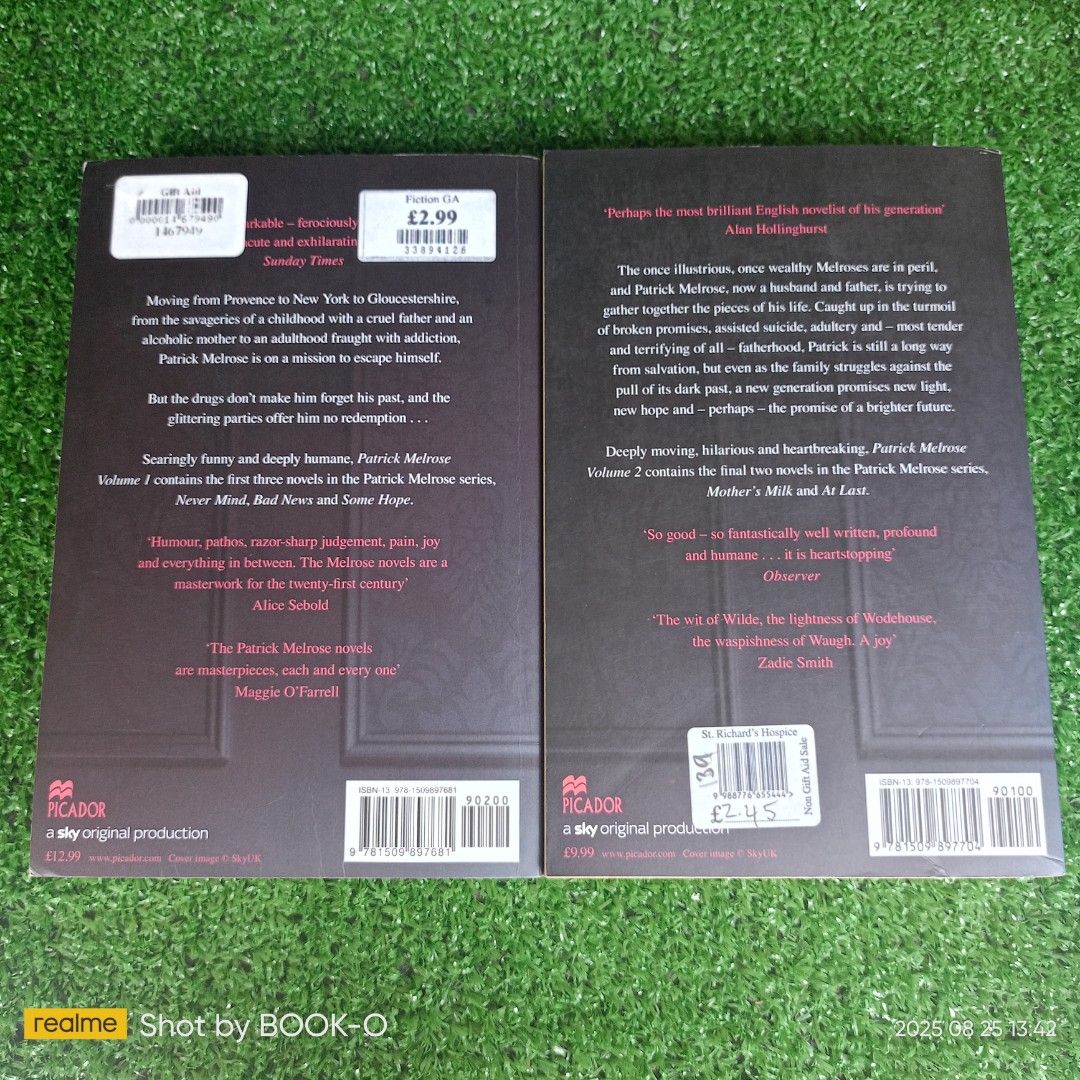 Patrick Melrose Volume 1&2 by Edward St Aubyn (Category: Storybooks) located in Polangui. Submitted by jumyrace2 (Listing ID 1388762739, Image 2). Description: .
