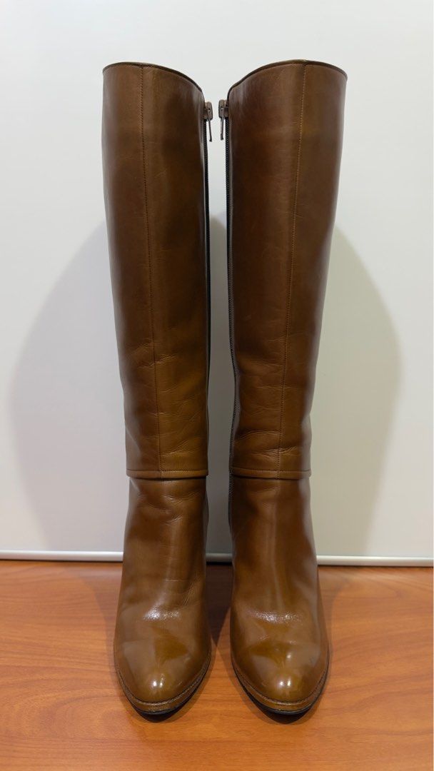 Pierre Cardin Paris Leather Boots (Category: Boots) located in Binangonan. Submitted by c_r_i_s (Listing ID 1388779420, Image 3). Description: Pierre Cardin Paris Leather Boots Vintage & Authentic Genuine leather Size 35 1/2 Measured size: With light signs of use, scuffs, scratches and creases Beautiful boots! In very good condition.
