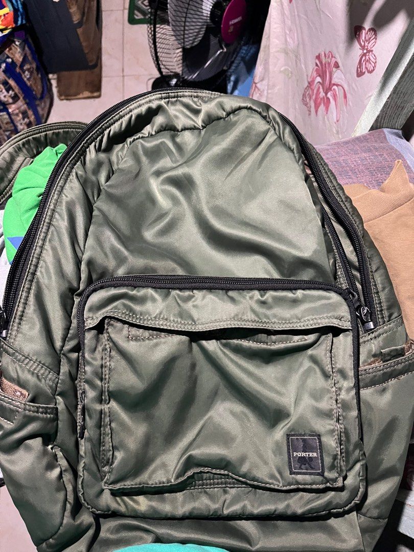Porter (Category: Backpacks) located in Pasig City. Submitted by shomsdthrifter (Listing ID 1388866621, Image 1). Description: Porter tanker My mga issues ung velcro pero nadikit pa naman . At hindi obvious.