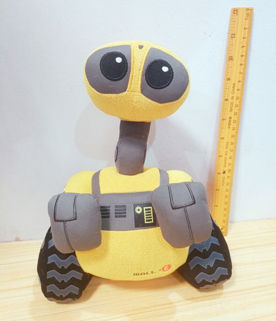 Rare Original Wall E - Stuffed Toy (Category: Plushies & Soft Toys) located in Quezon City. Submitted by babylianne (Listing ID 1388759440, Image 2). Description: Original and Rare Plush Toy In Excellent Condition Actual Photo Posted What you see is what you get Super Jumbo Disney Patch - 1680 Wall E Jumbo - 1280 Bundle - 1000 ❌ SOLD Wall E - 650 ❌ SOLD Eve 1 - 560 Eve 2 - 460 Big Wall E - 1000 ❌ SOLD Disney Store - 880 ❌ SOLD Wall E- 1000.