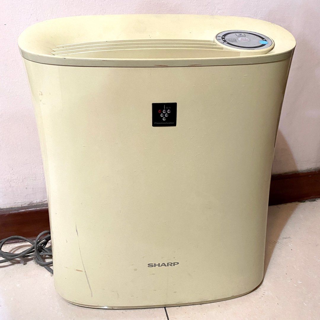 Sharp Air Purifier High density (Category: Air Purifiers & Dehumidifiers) located in Manila. Submitted by brandeditems4less (Listing ID 1388888901, Image 1). Description: Heavy duty Used thrice only then stored With box Model FP-F30E-H Power Supply 220-240 V Recommended Room Size Up to 21 m2. Dimension (WxDxH) 400 x 182 x 463 (mm) Fan Speed Adjustment Max/Med/Sleep Fan Speed (m3/hr) 180/120/60 Rated Power (W) 51/30/13. Plasmacluster technology Eq