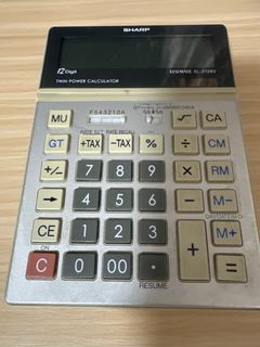 SHARP EL-2128V Dual-Power Calculator466360014074040320