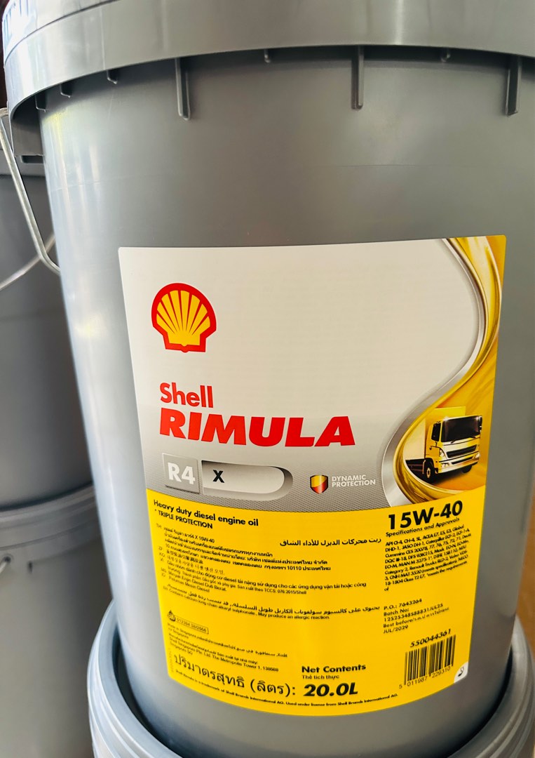 OFFER Shell Rimula R4X 15w40, Car Accessories, Car Workshops & Services ...