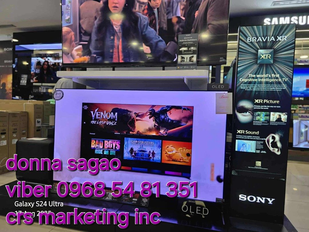 Sony bravia (Category: TV) located in Manila. Submitted by donnasagao03665 (Listing ID 1388838270, Image 1). Description: 💙 SONY BRAVIA 7 SERIES MINILED 65XR70 75XR70 85XR70 GOOGLE TV SONY OLED TV BRAVIA 8 SERIES 55XR80 65XR80 55XR80M2 65XR80M2 💙 BRAVIA 5 SERIES 55XR50 - 62,500 65XR50 - 71,600 75XR50 - 109,900 98XR50 - 272,900 BRAVIA 7 SERIES K65XR70 - 98,900 K75XR70 - 145,000 K85XR70 - 216,500 BRAVIA 8 SERIES K55XR80 - 79,900 K65XR80 - 116,000