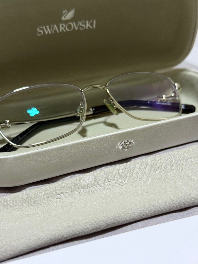 Swarovski Eyeglasses frame (Category: Sunglasses & Eyewear) located in Taguig. Submitted by cathtorre21 (Listing ID 1388892251, Image 3). Description: Original swarovski eyeglasses frame SK 5435 032 54016 140 Bought in Abu Dhabi With nearsighted glasses lens. You have the option to replace the lens. See to appreciate the frame. No scratches no damage. .