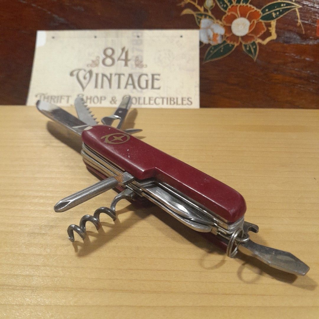 Utility Knife (Category: Craft Supplies & Tools) located in Las Pinas. Submitted by 84vintage (Listing ID 1388806904, Image 3). Description: Hobby Knife like a swissknife. Used but still works. Sold As Is Actual photos posted. Please examine them carefully as they are part of the description. --📌 MUST READ Before Dealing with us 📌-- ⚠️Price is posted. No lowballs please. ⚠️Vintage items are only sold As Is Where Is. If you want new items withou