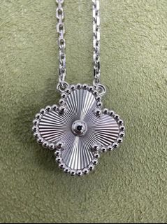 💓Van Cleef & Arpels white gold laser necklace💓64206800838017110