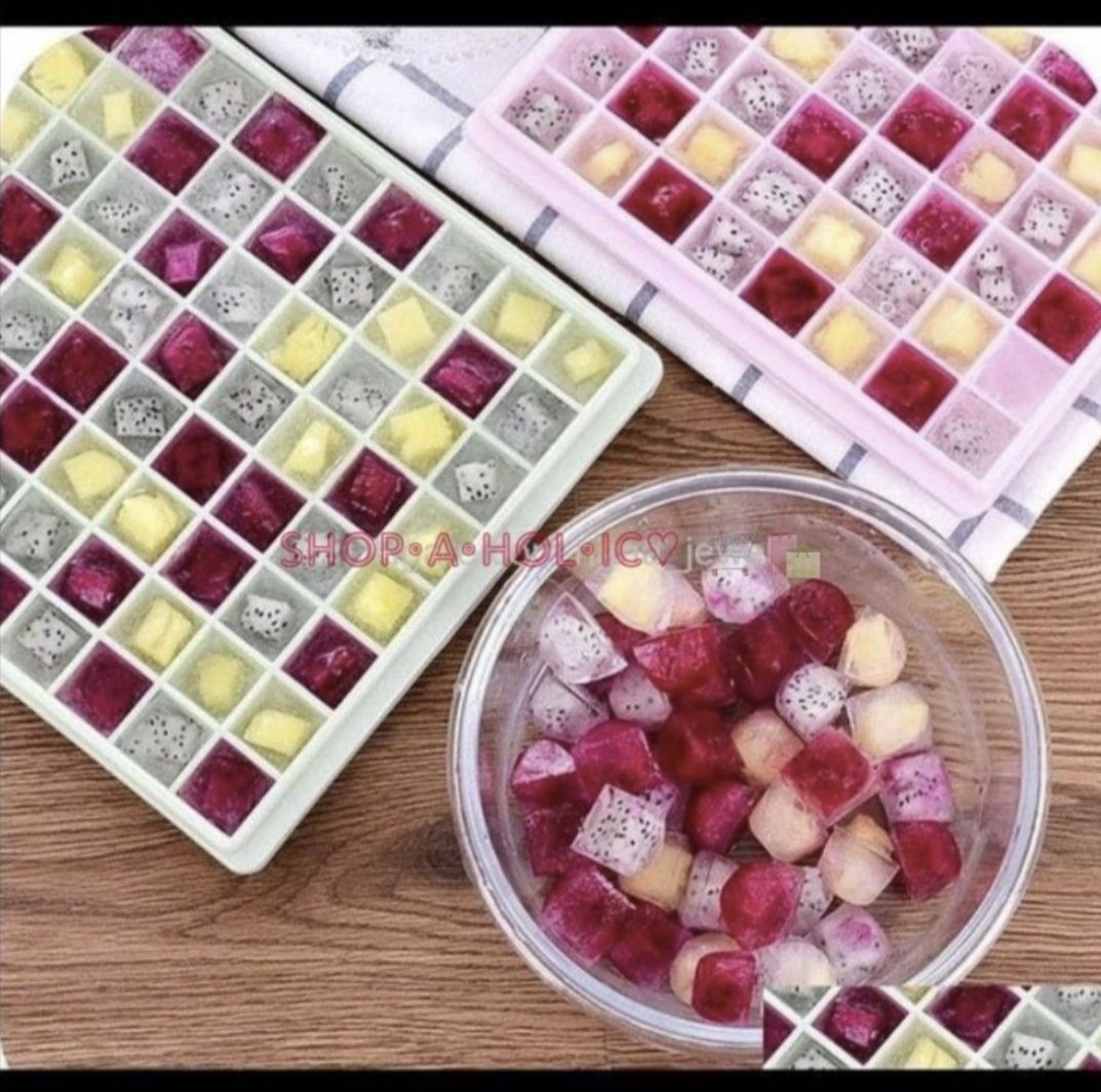 🆕️ Ice Cube Tray 96 Grid (Category: Other Kitchenware & Tableware) located in Paranaque City. Submitted by shopaholic_online_ (Listing ID 1388917773, Image 3). Description: #inParanaque 50/each❣️last 1 ONHAND • brand new, never been used • 31cm × 20.5cm × 2cm • BPA free, easy to clean • stackable, saves space in storage when not in use 🧊 • food grade plastic material • see pics for other details ⬆️ RFS: excess stock, major decluttering BDO, BPI