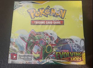 evolving skies booster box fake Pokemon Evolving Skies Booster Box – CardDogTCG main image 0