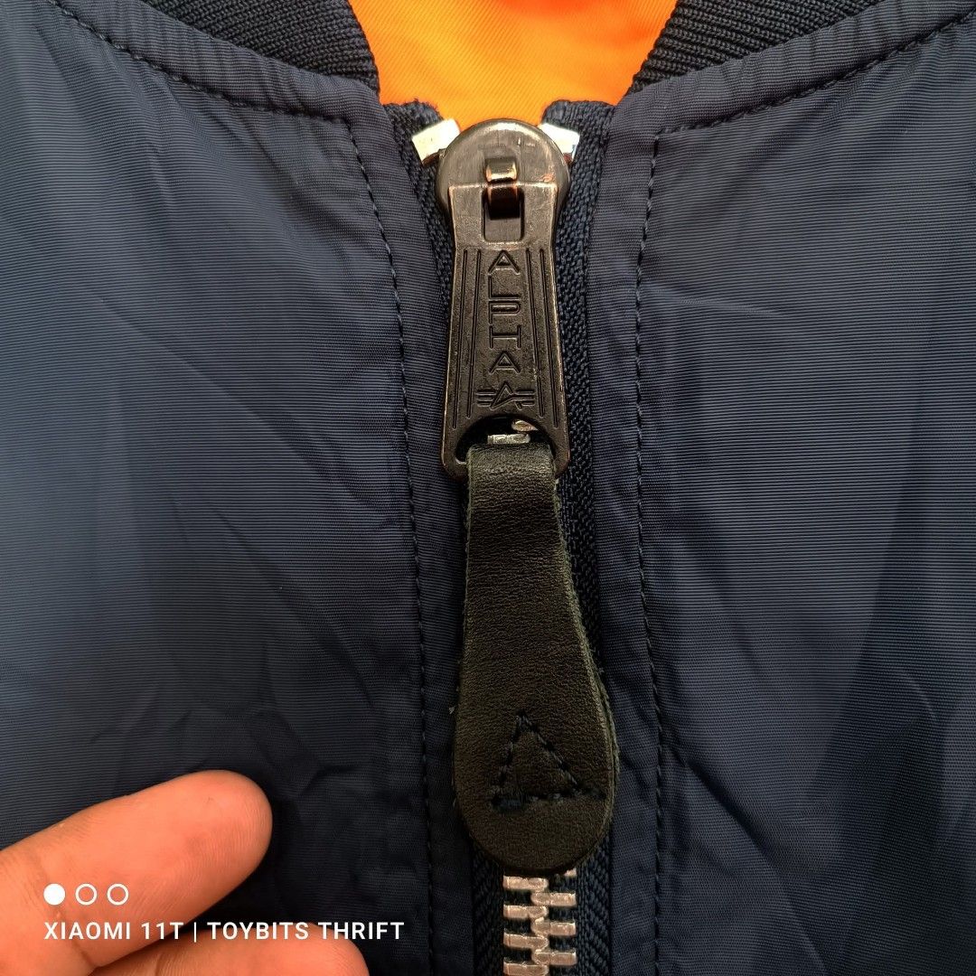 Alpha Industries Jacket Flyers Man Intermediate MA-1 (Category: Coats, Jackets and Outerwear) located in Davao. Submitted by victorcalit (Listing ID 1388988285, Image 3). Description: Alpha Industries Jacket Flyers Man Intermediate MA-1 Large on tag Dimes 23 x 27 Good as new condition PM me for faster transaction.