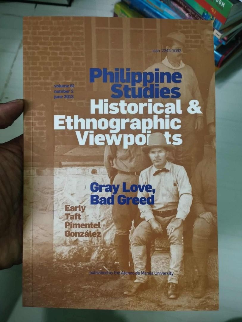 Assorted Issues of Philippine Studies - Historical & Ethnographic ...