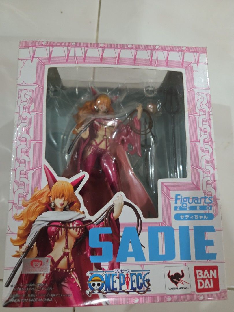 Bandai Figuarts Zero One Piece Sadie Figure (Category: Toy Figures) located in Singapore. Submitted by fasterclearstock (Listing ID 1388999937, Image 1). Description: - Brand new, unopened figure - Bandai Figuarts Zero Sadie - From the One Piece series - In original packaging - Never displayed - Great collectible.