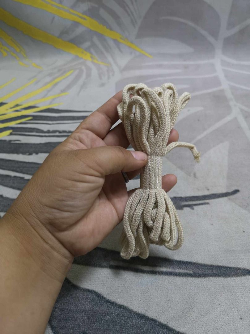 Beige Colored String (Category: Craft Supplies & Tools) located in Santa Cruz. Submitted by jmy_surplus.2 (Listing ID 1389053958, Image 3). Description: Size ; 5mm 0.19 Color ; Beige Type ; String Brand ; No brand Material ; Nylon Style ; Beige Colored String MK D9 JMY 5 Batch #143.