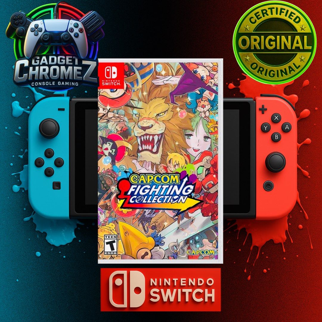 Capcom Fighting Collection | Nintendo Switch Game | BRANDNEW (Category: Nintendo) located in San Jose del Monte. Submitted by gadget_chromez (Listing ID 1168499977, Image 1). Description: CAPCOM FIGHTING COLLECTION BRANDNEW / SEALED Physical Cart. Safely packed with 2 layers of thick bubble wrap for maximum protection upon shipping out..