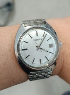 Citizen Star, Seiko, antique manual winding 39mm, manual winding, 39mm diameter, diameter, 16.80cm long, working conditions. Normal.64224282205442110