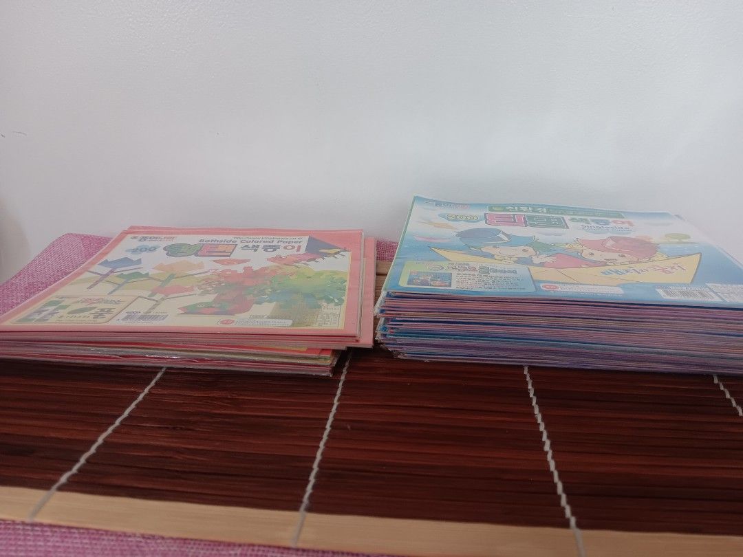 Colored Paper (Category: Craft Supplies & Tools) located in Manila. Submitted by my_japansurplus0818 (Listing ID 1388954863, Image 2). Description: Colored Paper. 6 x 6 inches size. 200+ pieces..
