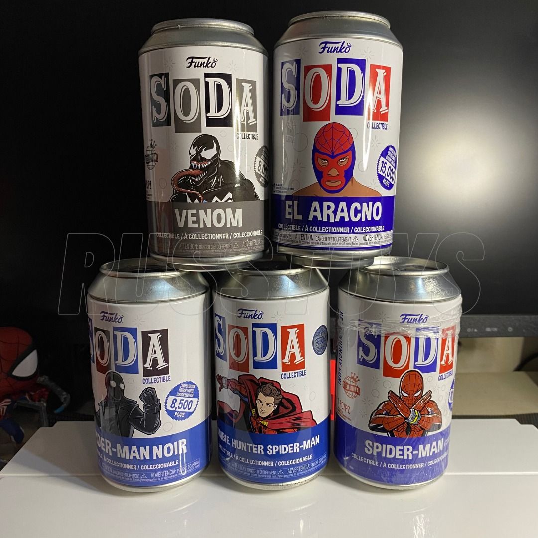 Funko Soda Spider-Man Venom (Opened/Regular) (Category: Designer & Blind Box Toys) located in Bacoor. Submitted by russellevanstoys (Listing ID 1388930603, Image 1). Description: Funko Soda Spider-Man Venom (Opened/Regular) Opened Funko Soda - Regular only Php 500 each Venom - Available Spider-Man Noir - Available Zombie Hunter - Available Spider-Man Japanese TV - Available Php 350 El Aracno - Available .