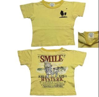 Hysteric Mini 笑臉圖案T恤64239924167170110