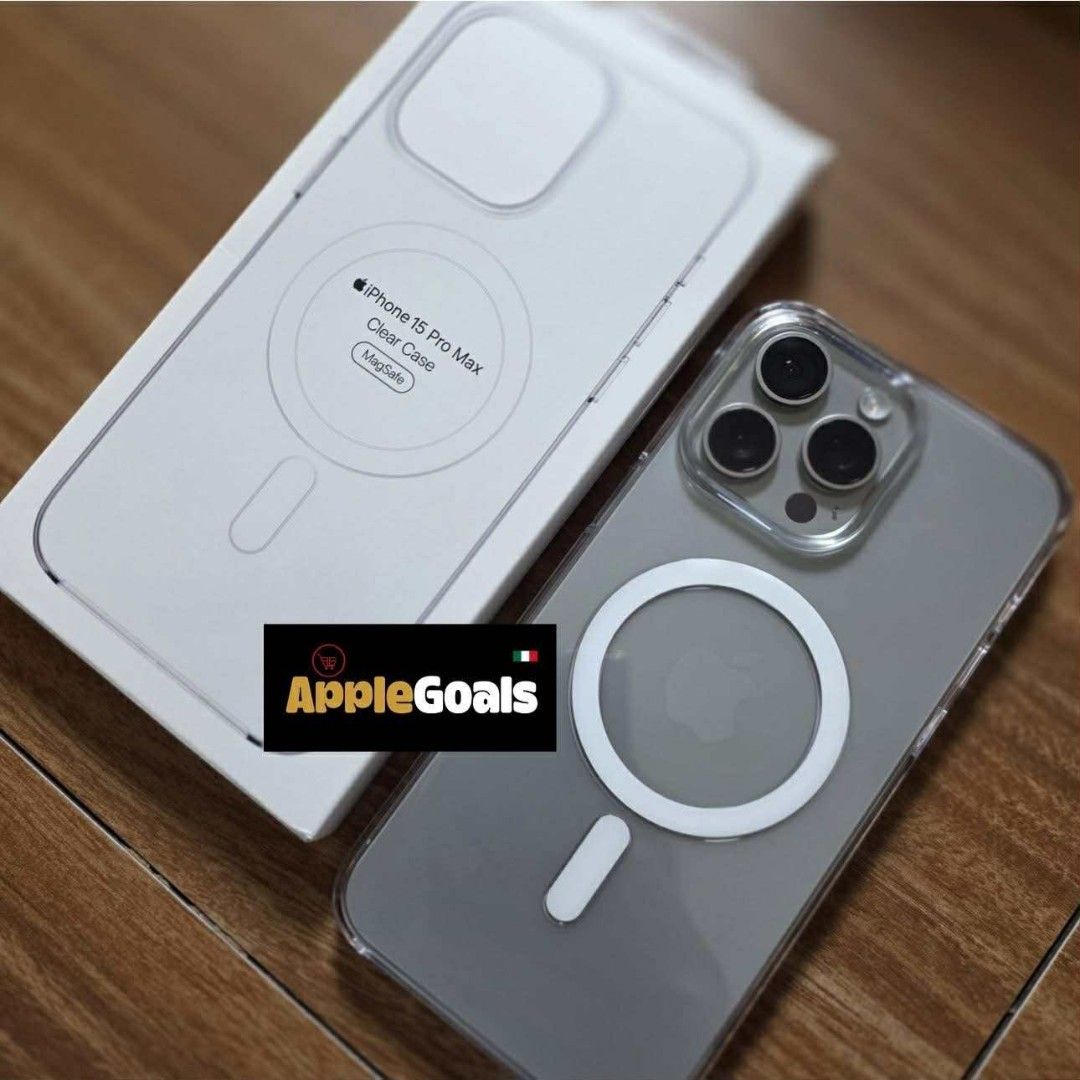 iPhone 15 Pro Max Magsafe Clear Case [NON YELLOWING] (Category: Cases & Sleeves) located in Manila. Submitted by zionmerced (Listing ID 1388942585, Image 1). Description: Also available for iPhone 13 to 16 pro max.