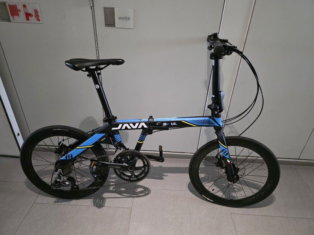 Java Fit 18 Folding Bike Disc Brakes, Sports Equipment, Bicycles