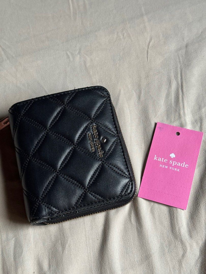 Kate Spade Natalia Bundle Bag & Bifold Wallet (Category: Luxury Bags & Wallets) located in Pagsanjan. Submitted by gorjuuus (Listing ID 1388984520, Image 2). Description: Original Kate Spade Natalia Sling/KiliKili Bag (Small) Orignial Kate Spade Quilted Bifold Wallet Color: Black Sulit Bundle Sale for only ₱5000 ‼️🤑🏷️ Location: Laguna Ship via J&T/LBC MOP: Gcash/BPI RFS- decluttering too much bag & wallet 🫣.