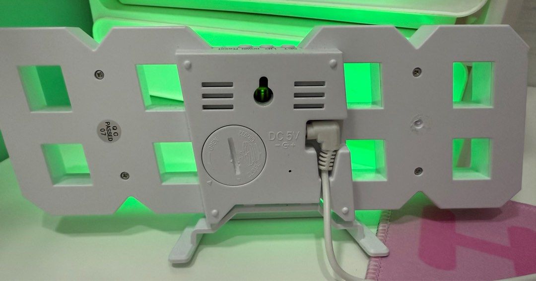 LED Digital Wall Clock (Green Light) (Category: Clocks) located in Manila. Submitted by mandu03 (Listing ID 1389069659, Image 2). Description: .