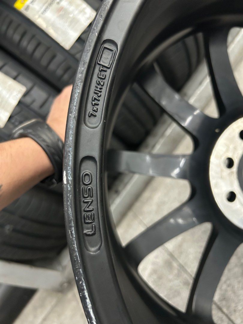 Lenso Rims 17 inch, Car Accessories, Tyres & Rims on Carousell