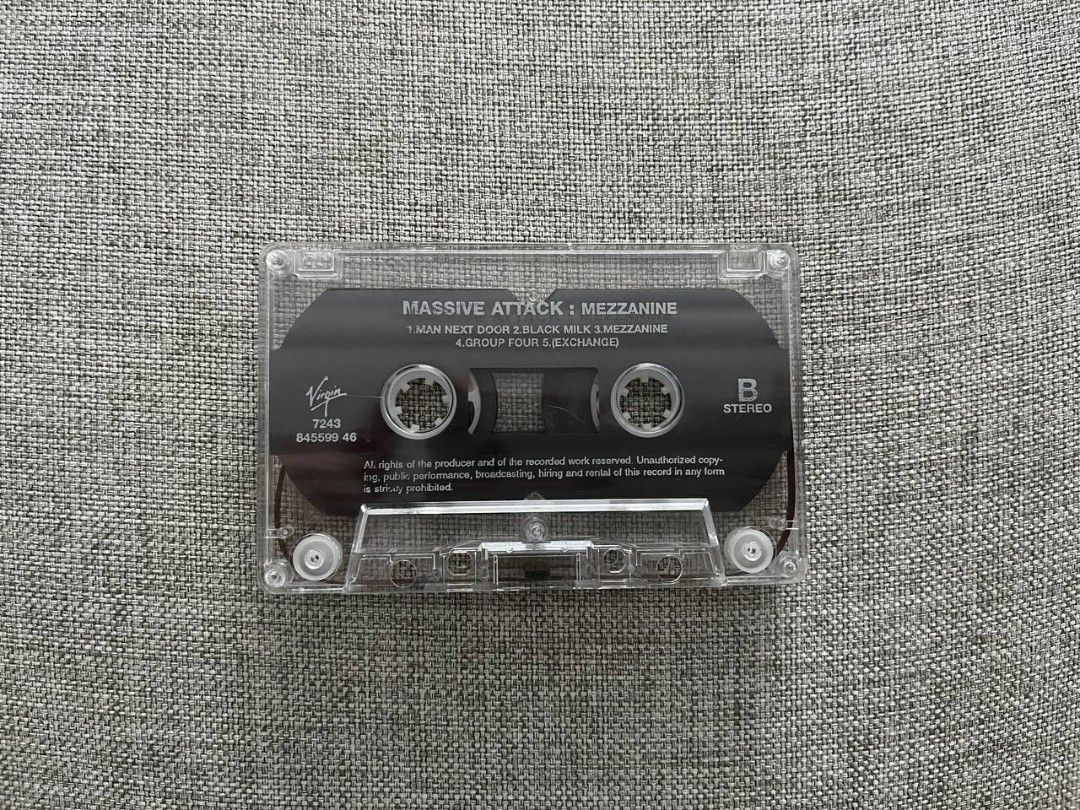 MASSIVE ATTACK MEZZANINE CASSETTE TAPE [RARE!!] (Category: CDs & DVDs) located in Baguio. Submitted by ifsixwaseven (Listing ID 1389033278, Image 2). Description: 2,000 + sf from thailand no issue.