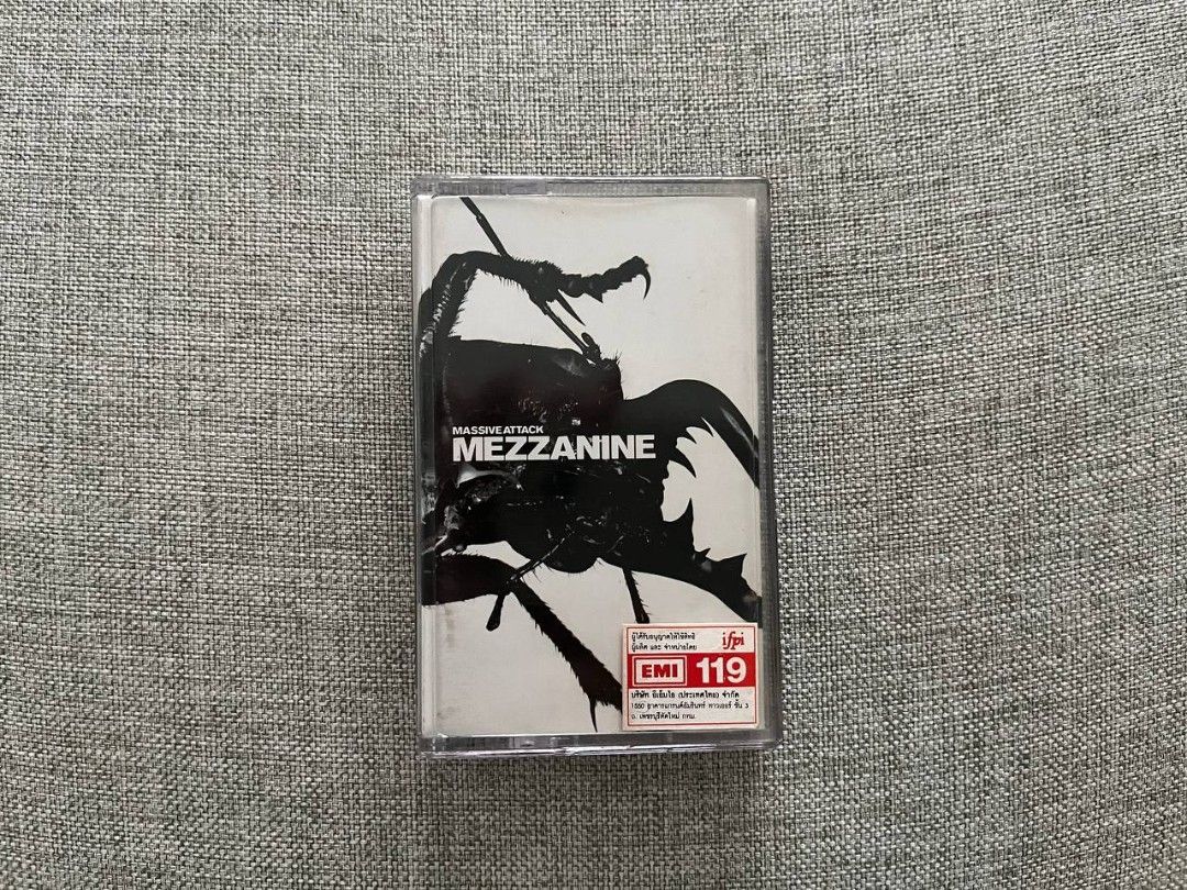 MASSIVE ATTACK MEZZANINE CASSETTE TAPE [RARE!!] (Category: CDs & DVDs) located in Baguio. Submitted by ifsixwaseven (Listing ID 1389033278, Image 1). Description: 2,000 + sf from thailand no issue.