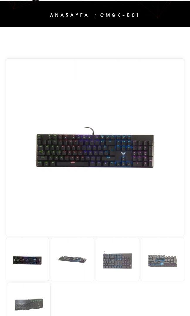 Mechanical Keyboard (Category: Computer Keyboard) located in Pasay City. Submitted by jaydee05 (Listing ID 1389013501, Image 3). Description: No issues Brand New Original Price - Php 1499 2 pcs Available RFS - Decluttering.