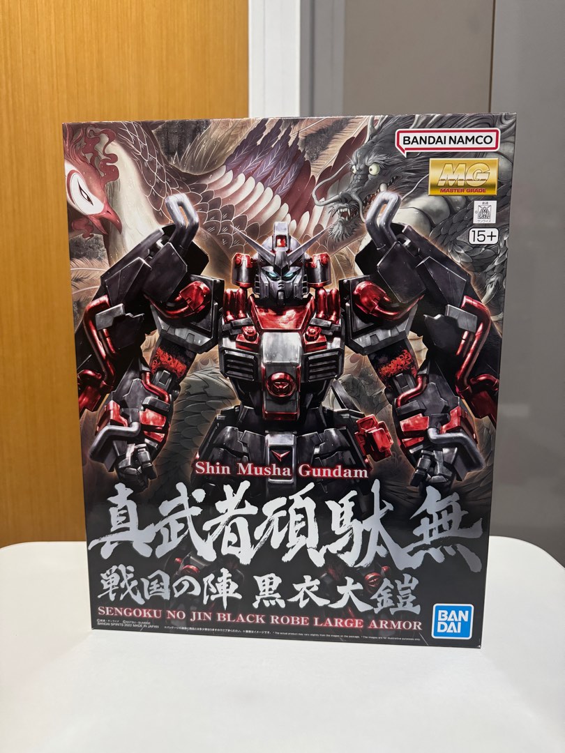 MG 1/100 Shin Musha Gundam Sengoku No Jin Black Robe Large Armour ...