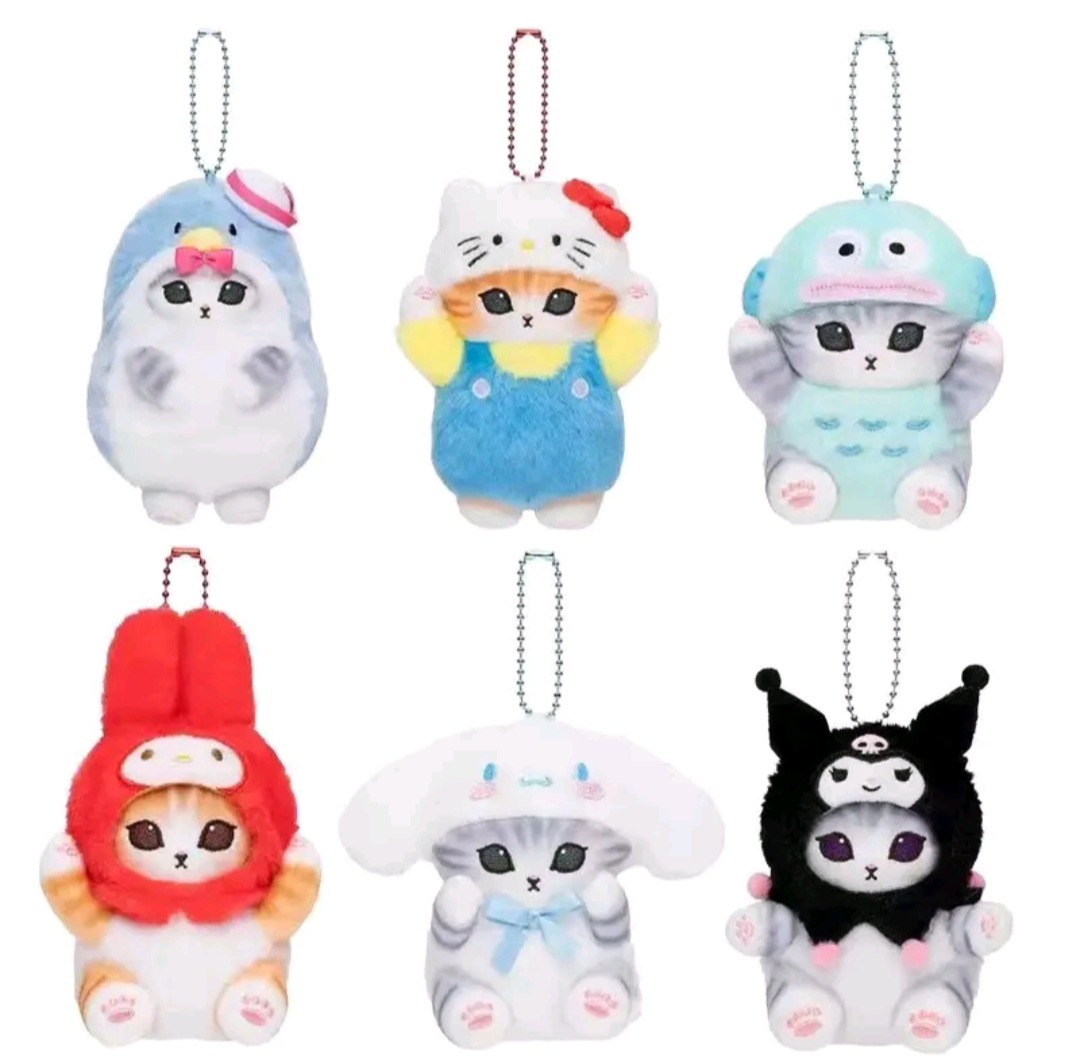 Mofu/sanrio/labubu plushies keychain, Hobbies & Toys, Memorabilia ...