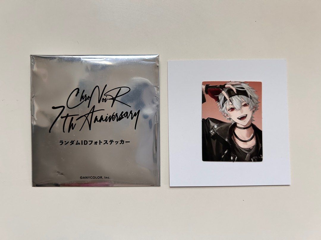 ChroNoiR 7th ランダムIDフォトステッカー 葛葉 ChroNoiR 7th