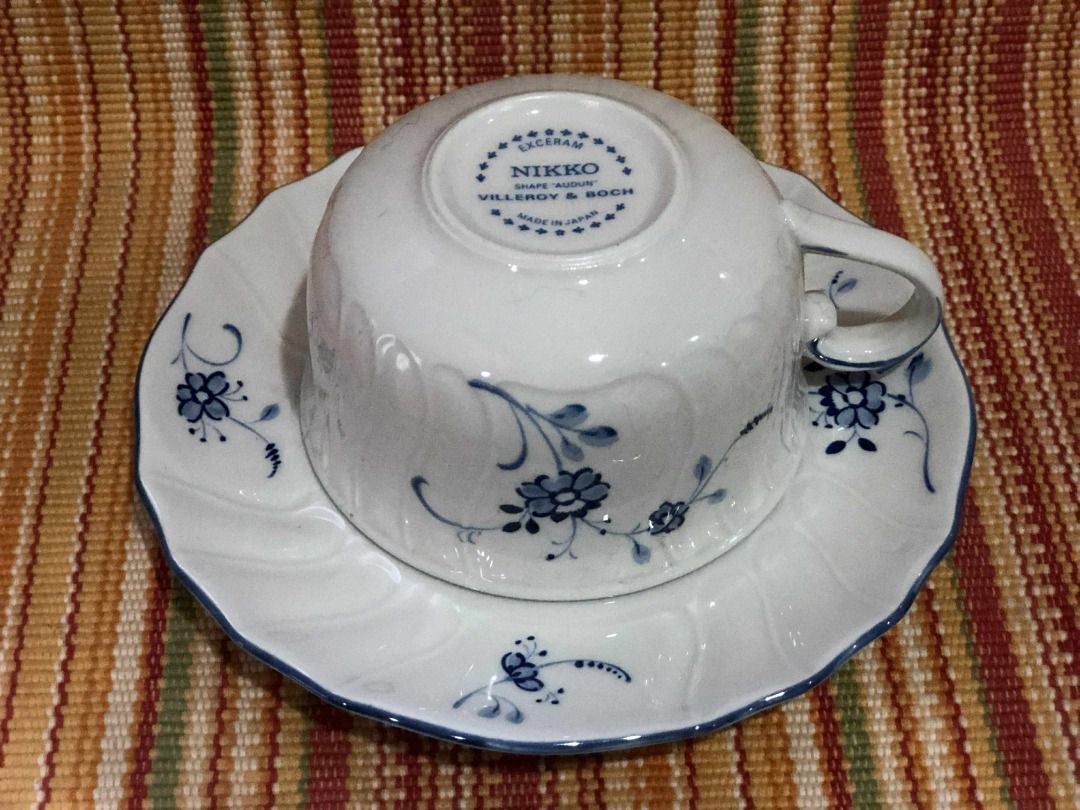 Nikko Villeroy & Boch Coffee/Tea Cup (Category: Coffee & Tea Tableware) located in Quezon City. Submitted by missy_mom (Listing ID 1389009625, Image 3). Description: Like new. No cracks, scratches, and grazing. In like new condition. Made in Japan.