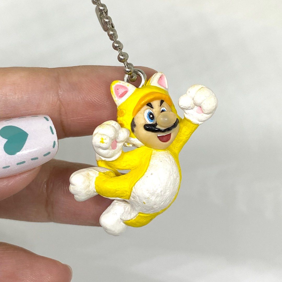 NINTENDO SUPER MARIO WORLD 3D KEYCHAIN (Category: Character Goods) located in Quezon City. Submitted by kitsune.treasures (Listing ID 1389001619, Image 1). Description: *First to pay policy! *1 day reservation only. Failure to pay on time, auto cancel. 📍Quezon City * MOD: J&T | Lalamove * MOP: GCASH | BPI ON HAND AND READY TO SHIP CONDITION: WHAT YOU SEE IS WHAT YOU GET. Dimensions: Kindly check the photos for the actual measurements. Please che
