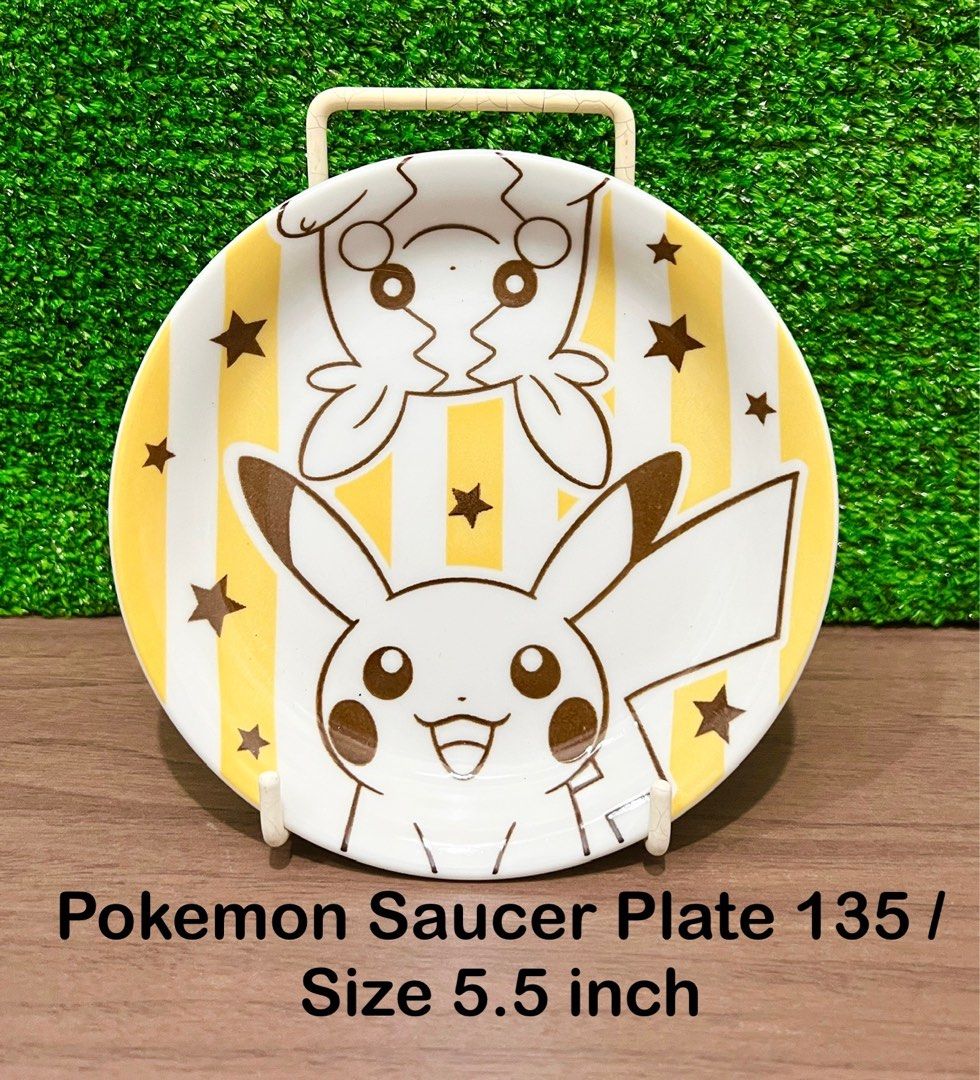 Pokemon Ceramic Saucer Plate (Category: Dinnerware & Cutlery) located in Binan City. Submitted by mayjhe (Listing ID 1388968233, Image 1). Description: ✨ For Sale ✨ ☘️ Pokemon 🍀 Ceramic Saucer Plate 🌸 Other details posted 🔖 Price is ₱ 135.00 🌸 MOP : Gcash 🛵 Courier J&T and Lalamove 🇵🇭 Location Biñan Laguna 📋 Shipping by schedule 📌 NO COD & COP ☘️ For Fragile Items we ensure the the items are packed securly with bubble warp & carton divid
