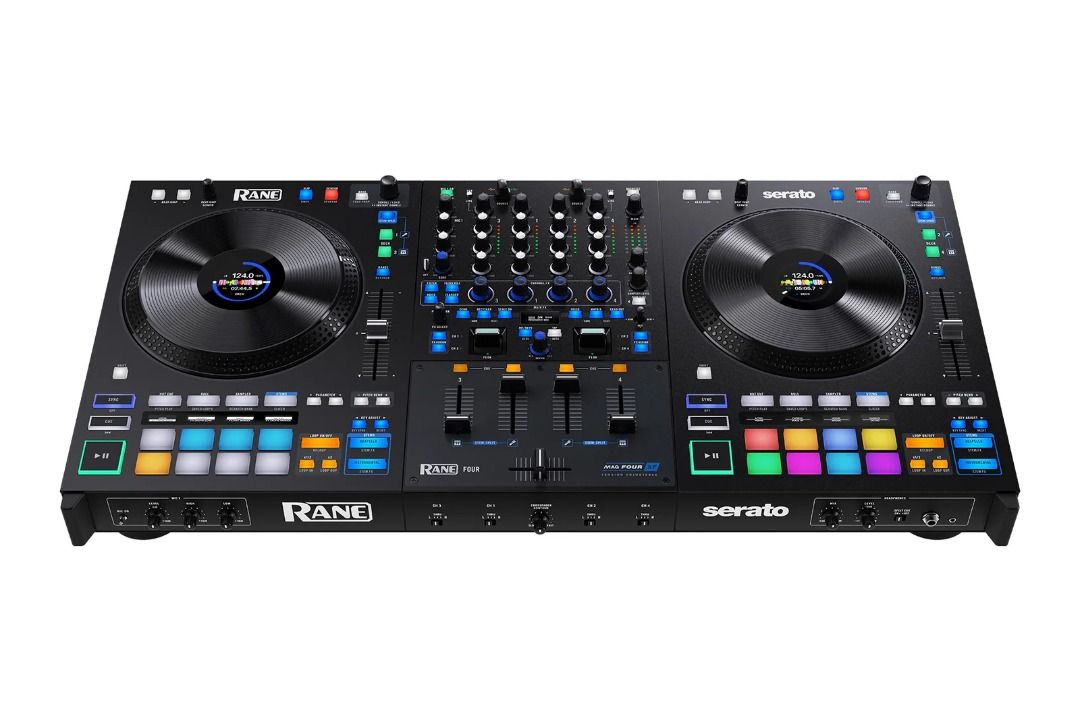 Rane Four Controller (Category: Other Audio Equipment) located in Singapore. Submitted by djayfreq (Listing ID 1389088041, Image 4). Description: DJs and performing artists looking to take full advantage of Serato DJ Pro's latest Stem feature will be thrilled by the RANE FOUR, an advanced four-channel Stems DJ controller with a dedicated Stems pad mode, independent Acapella/Instrumental buttons, and an exclusive Stem-Split feature. The FOUR combi