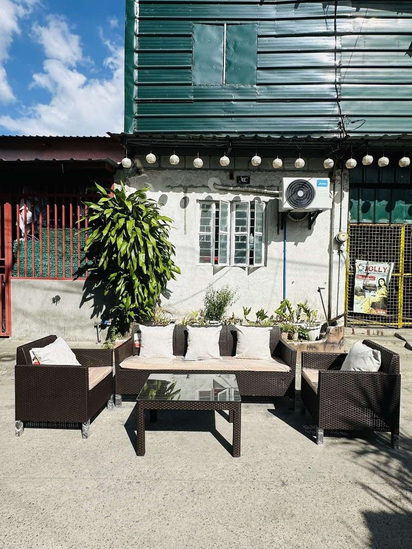 RATTAN SALA SET (Category: Sofas) located in Cavite. Submitted by eiggeranepol (Listing ID 1389106860, Image 2). Description: AVAILABLE ALL BRAND NEW HIGH QUALITY DOOR TO DOOR DELIVERY ✅FREE DELIVERY,CAVITE AREAS ✅WE DELIVER IN MANILA,LAGUNA,BATANGAS AND TAGAYTAY WITH DELIVERY FEE. ✨DELIVERY CHARGE DEPEND ON YOUR LOCATION✨.