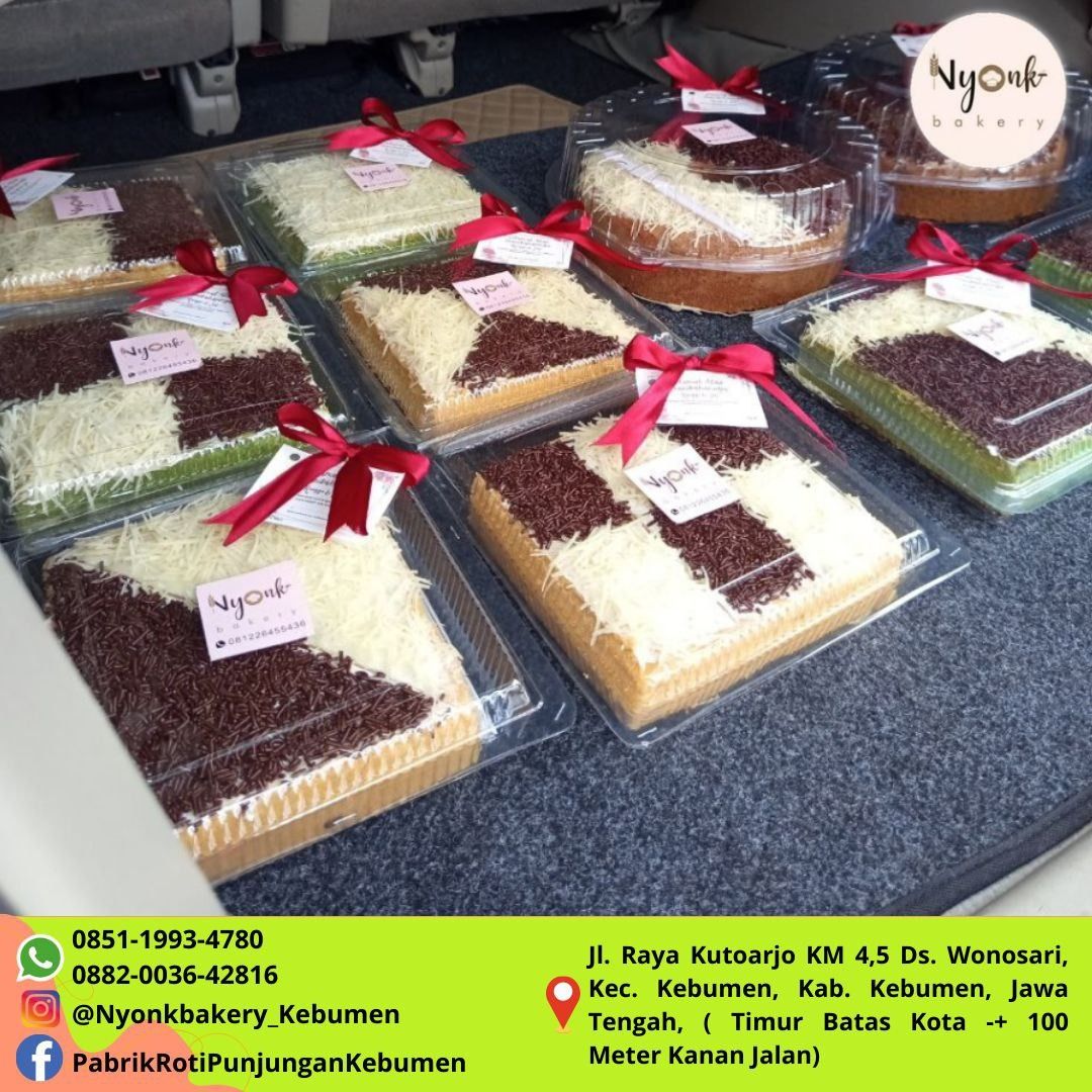 ROTI HANTARAN KEBUMEN, CAKE KLASIK PANDAN, CHIFFON PANDAN KEJU, ROTI ...