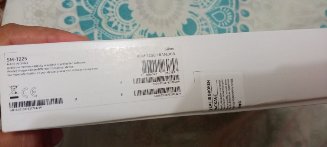 Samsung Galaxy Tab A7 lite (Category: Android) located in Manila. Submitted by abelardoav (Listing ID 1388917824, Image 1). Description: COMPLETE PACKAGE WITH WARRANTY SIM INCLUDED TEST ALL YOU WANT. CAINTA OR ANGELES MEETUP ONLY NEGO,IF SURE BUYER .