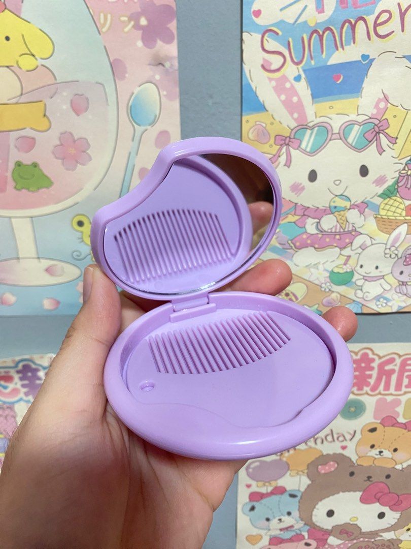 Sanrio My Melody Compact Mirror With Comb Set (Category: Mirrors) located in Muntinlupa City. Submitted by matchalinlin (Listing ID 1389059894, Image 2). Description: .