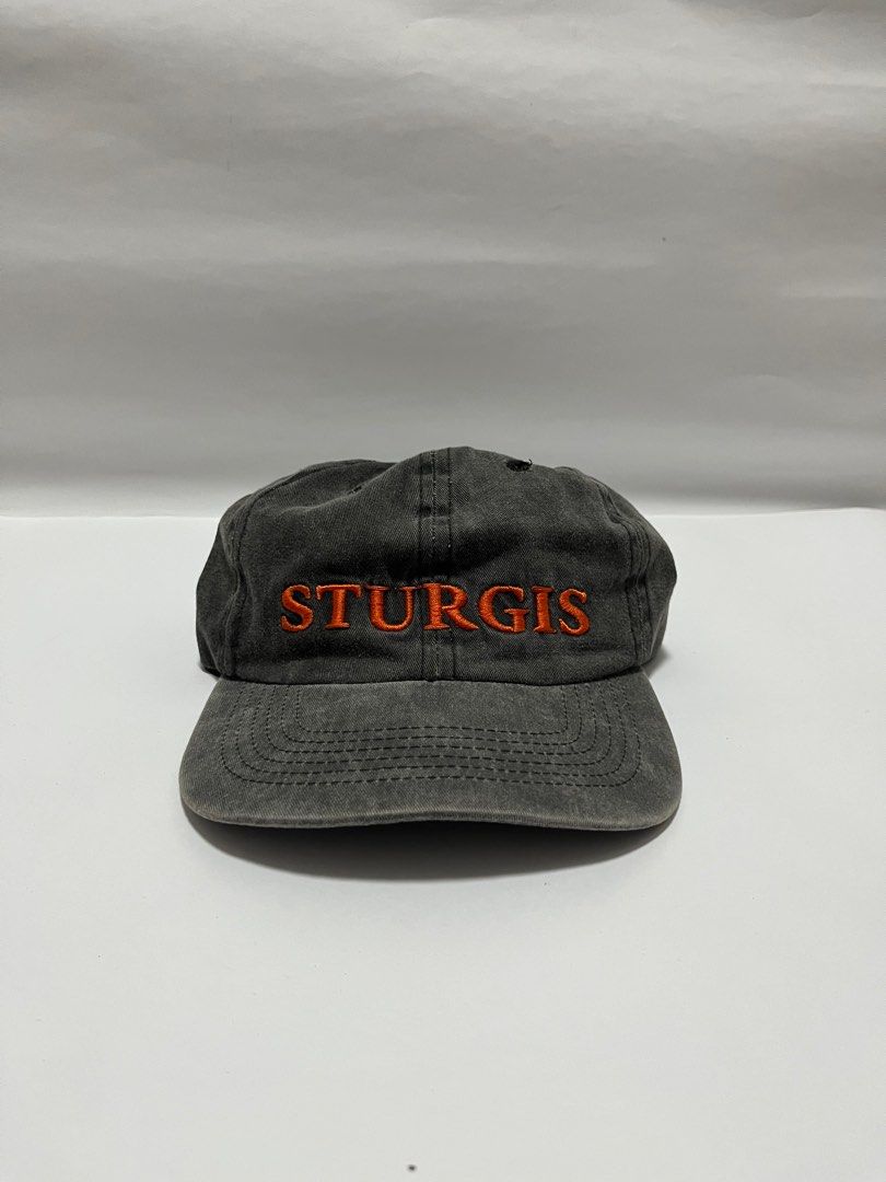 Sturgis Souvenir Cap Acid Wash (Category: Caps & Hats) located in Calamba. Submitted by barraxarchive (Listing ID 1388992600, Image 1). Description: Adult Size OSFA 10/10 Condition and Color Rate No Issues.
