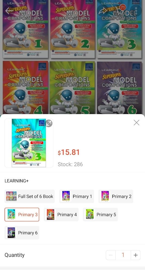 Superduper Model Compo Composition P3 Primary 3 Learning+ SAP, Hobbies ...