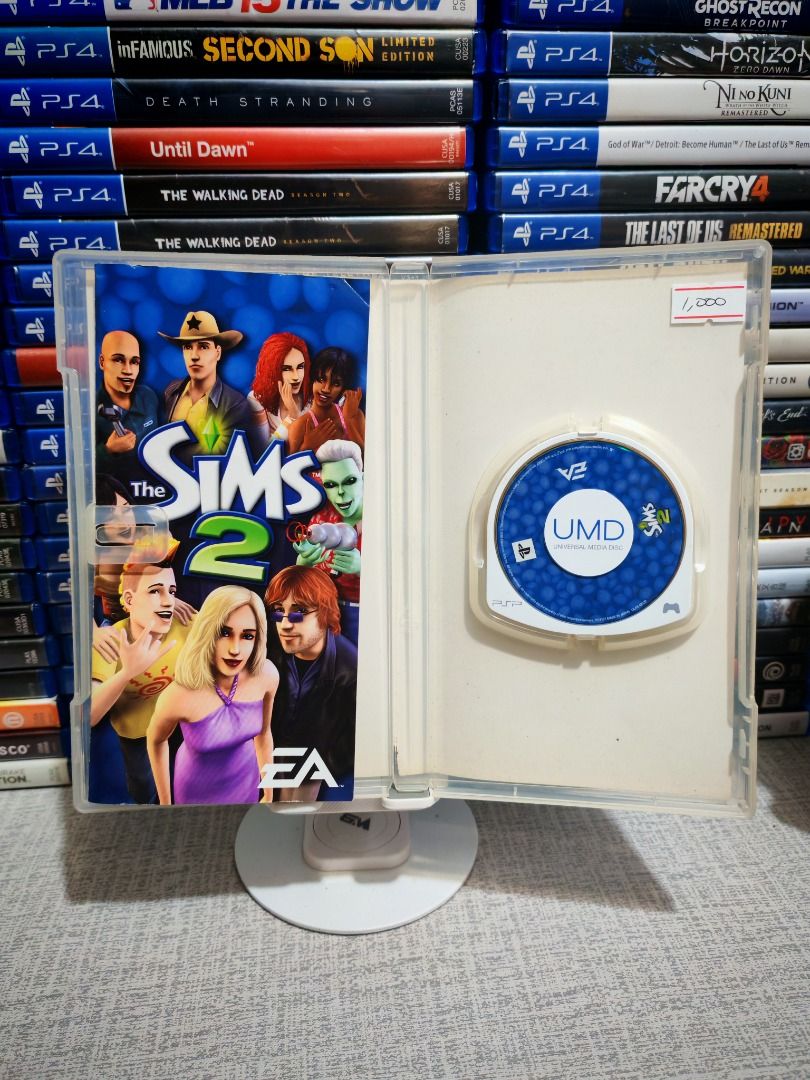 THE SIMS 2 PSP (Category: PlayStation) located in Santa Rosa. Submitted by tristanmunoz (Listing ID 1389001428, Image 3). Description: FOR SALE!!! Php 1,000 THE SIMS 2 EA PSP UMD R3 Comes with manual and inserts CIB 100% Authentic Tested working condition COLLECTORS ITEM Can do video calls Warranty: 24 hours testing warranty, will do change/return if item are proven damaged (will be void if defect is caused by accident, misuse, negligence, includ