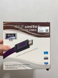 ULT HDMI Flat Cable 1 m Purple 高速延長線一米64225601274626110