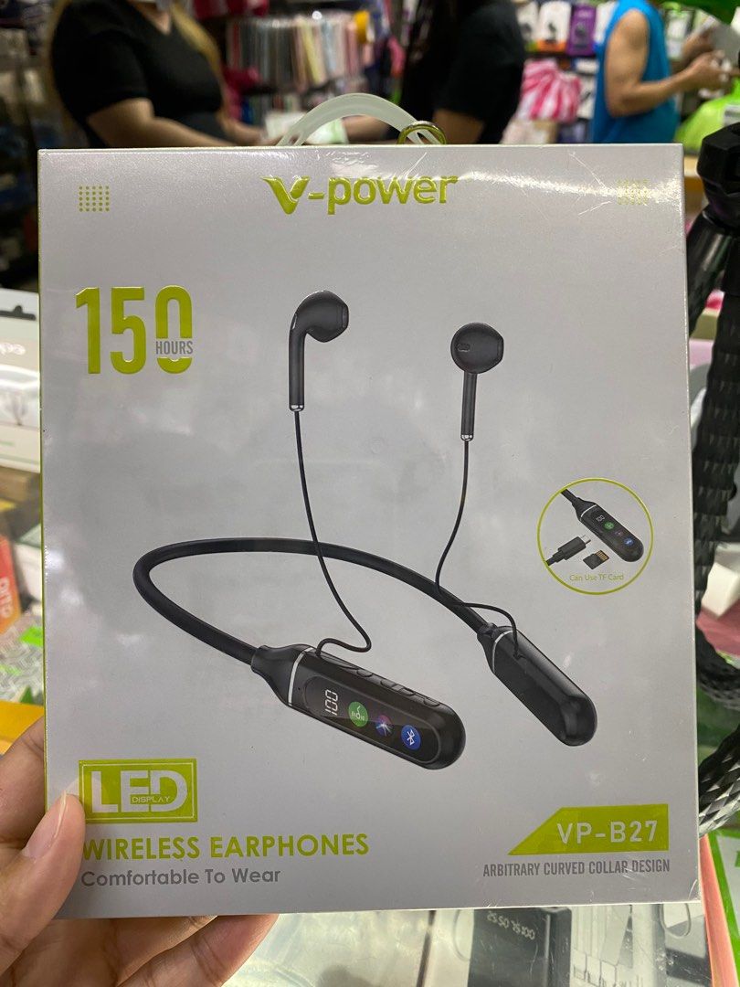 V power Wireless earphones (Category: Headphones & Headsets) located in Manila. Submitted by dimple162 (Listing ID 1388964004, Image 1). Description: .