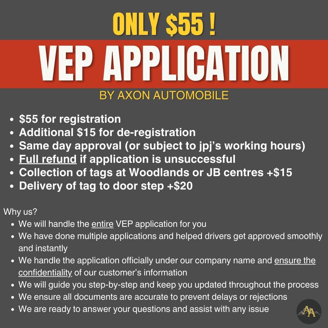 [Fast Approval] VEP APPLICATION, Car Accessories, Car Workshops ...